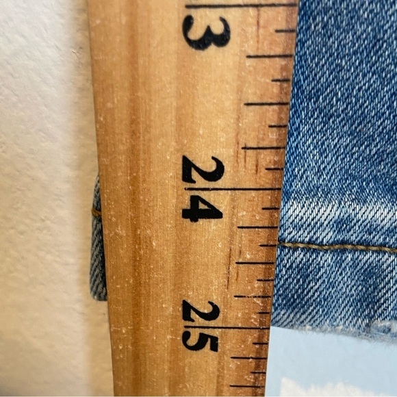 J. Crew Billie Demi Boot Crop Women's Jeans Size 29 Light Wash Stretch Blue - Picture 9 of 11